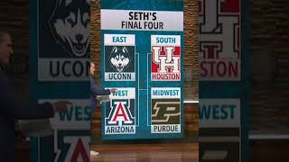 Seth Davis Clark Kellogg Jay Wright make their final four picks 4️⃣ shorts [upl. by Nahtnhoj]