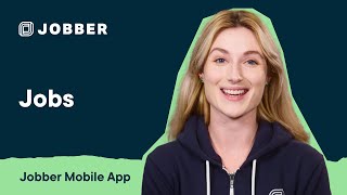Create a Job in the Jobber App  Mobile App [upl. by Vanny]