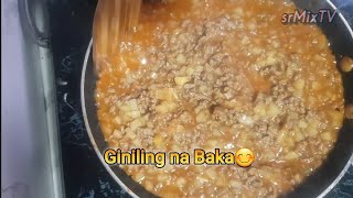 Giniling na Baka Easy to Cook  Ginisa Giniling Beef Recipe [upl. by Hanshaw]