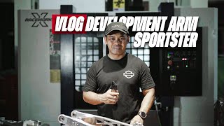 RACEWORKS  VLOG DEVELOPMENT ARM SPORTSTER [upl. by Wynn474]