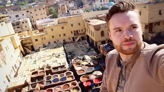 Tour of Fes Morocco The Worlds Largest Medina 🇲🇦 [upl. by Warde769]