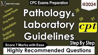 CPT Pathology and Laboratory Guidelines Related Questions [upl. by Pinette]