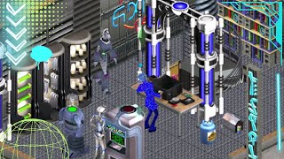 Cyberpunk Sims 1 No Commentary👾💻🤖🍕 [upl. by Eisoj]