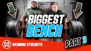 Top Bench Press Tips from WORLD RECORD LIFTERS Irregular Strength and Matt Wenning  Part 3 of 3 [upl. by Annoled]