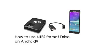 How to use NTFS Format Drive on Android Devices   No Root Required [upl. by Suqram]