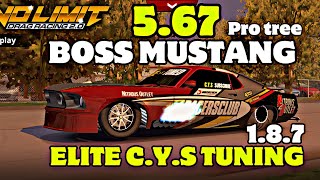 56 Boss Mustang Tune No limit 2  187 nolimitdragracing2 [upl. by Capps637]