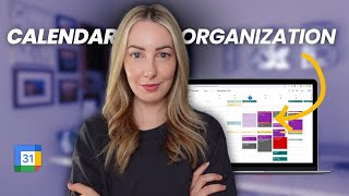 How I Organize My Google Calendar  Productivity  Time Blocking Tips [upl. by Angie670]