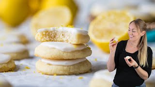 Lemon Meltaway Cookies Made with REAL Lemons [upl. by Alyled]