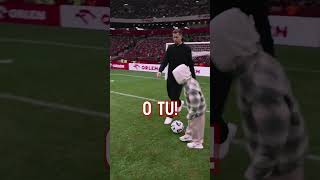 DWÓCH SZCZĘSNYCH 😍⚽️🧤 szczesny laczynaspilka football piłkanożna sports polska [upl. by Enilec]