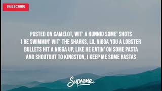 NLE Choppa  Camelot Lyrics [upl. by Cirded]