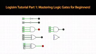 Logisim Tutorial Part 1 Understanding Logic Gates [upl. by Luehrmann]