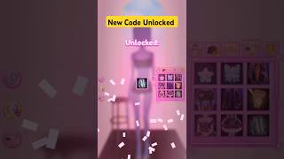 UNLOCKED the NEW CODE in the MINI UPDATE in DRESS TO IMPRESS  roblox dresstoimpress dti newitem [upl. by Notlil14]