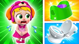 Go To The Potty Baby  Potty Training Song  Funny Baby Songs  Nursery Rhymes amp Kids Songs [upl. by Aihsotal570]