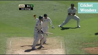 Daniel Vettori Best drift ball ever  against Australia in 1st test 2010 [upl. by Xel]