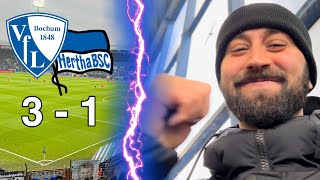 DER VFL IST ZURÜCK  BOCHUM VS HERTHA BERLIN [upl. by Willy]