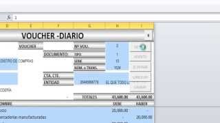 Sistema Contable en Excel  Aexcel Versión Básica [upl. by Irolav965]