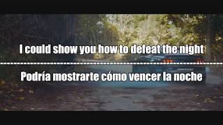 JPB  Defeat The Night feat Ashley Apollodor  Lyrics  Subtitulos al español  Video Fan [upl. by Mchail]