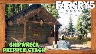 Far Cry 5 Shipwreck Prepper Stash Location [upl. by Bess675]