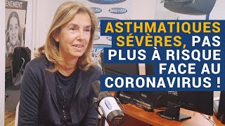 AVS quotAsthmatiques sévères pas plus à risque face au coronavirus quot  Dr Françoise ParienteIchou [upl. by Ynohta]