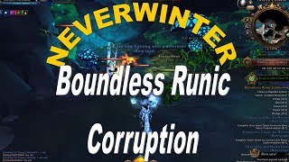 Neverwinter Undermountain How to complete quest Boundless Runic Corruption PC XBOX PS4 [upl. by Camel]