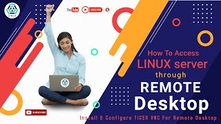 How To Setup quotRemote Desktopquot of Linux Server  How To Configure TigerVNC In RHEL amp CentOS SOLVED [upl. by Safko751]