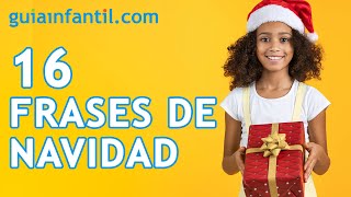 TOP 16 frases de Navidad para dedicar a la familia y amigos🎄☃️ Bonitos mensajes navideños [upl. by Dora951]