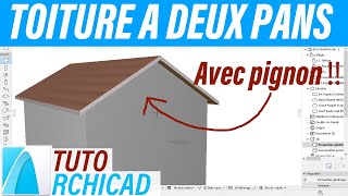 Comment faire une toiture à deux pentes [upl. by Jard]