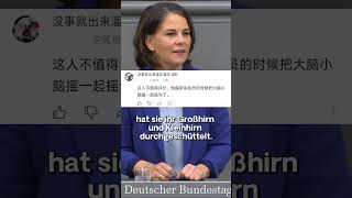 Wie denken die Chinesen über Baerbockbaerbock china [upl. by Alithia]