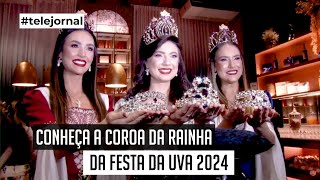 Apresentada a Coroa da Rainha da Festa da Uva 2024  150823 [upl. by Telocin]