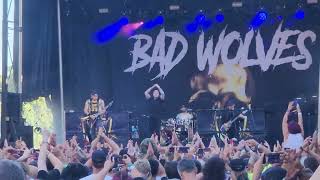 Bad Wolves  Zombie  Aftershock Festival Sacramento Ca 10122024 [upl. by Garrott]