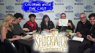 Coloring with the Cast  S4E1  The Spiderwick Chronicles [upl. by Kcirdahs]