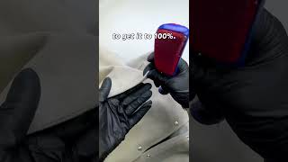 How A Drycleaner Cleans A 3500 Dior Suede Jacket By Hand laundry [upl. by Ellehcen861]