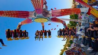 Mexican Flight Kollmann On Ride Günzburg Volksfest 2024 [upl. by Ingra]