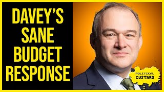 Ed Daveys SANE Response To The Budget [upl. by Nelram]