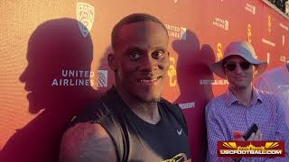 USC RB MarShawn Lloyd on making more plays highlight touchdown last week [upl. by Isa]