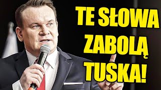 NIESAMOWITE przemówienie Dominika Tarczyńskiego ZMASAKROWAŁ rząd TUSKA [upl. by Nirual980]