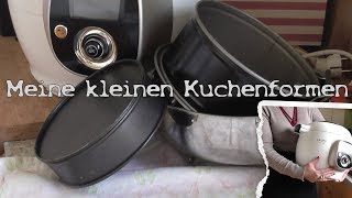 meine Kuchenformen für die cook4me  Kuchen ohne Backen  Krups [upl. by Meeka]