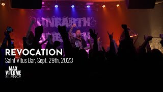 REVOCATION live at Saint Vitus Bar Sept 29th 2023 FULL SET [upl. by Anaihsat]