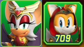 Sonic Forces Mobile  Valentine Rouge New Runner Coming Soon Update  Collect 700 Dragonclaw Cards [upl. by Nicholle]