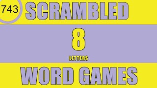 Scrambled Word Games  Can you guess all scrambled words Jumbled Words Guess the Word Games [upl. by Saba]