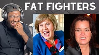 FAT FIGHTERS Little Britain USA  Marjorie hosts Rosie ODonnell [upl. by Eocsor600]