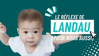 Quand Bébé Défie la Gravité  Découvrez le Fascinant Réflexe de Landau [upl. by Weissberg676]