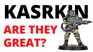 Kasrkin in Codex Astra Militarum  Unit Rules Review and Tactics [upl. by Adianes934]