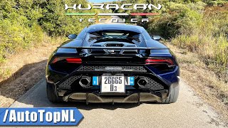 The Heavenly V10 Sound of the Lamborghini Huracan Tecnica by AutoTopNL [upl. by Laroc]