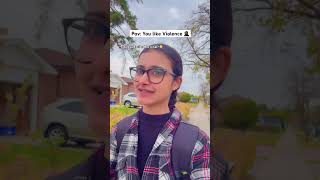 Actually violence likes me 💀✌️ funny funnyrelatable memes comedy violence youtubeshorts [upl. by Tham]