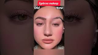 Eyebrow makeup tutorial makeup eyemakeup viral shorts foryou [upl. by Ekrub572]