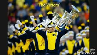 Michigan Fight Song Hail to the Victors EXTENDED 1 HOUR VERSION [upl. by Ravens]