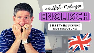 Mündliche Abiturprüfung Englisch  Beispiel und Musterlösung  1 Prüfungsteil  Abitur 2024 [upl. by Aicinod]