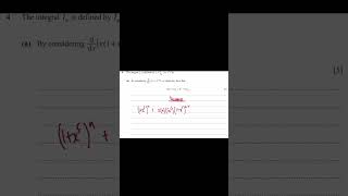 Recurrence relations between integrals maths highereducation learn [upl. by Ahsienyt]