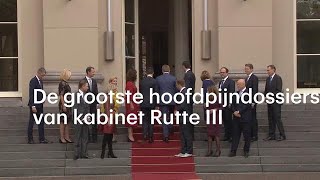 De grootste hoofdpijndossiers van het nieuwe kabinet  RTL NIEUWS [upl. by Giffie107]